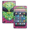 MightySkins Skin Compatible with Amazon Kindle Fire 7 (2017) - Geometric Alien | Protective, Durable, and Unique Vinyl Decal wrap Cover | Easy to Apply, Remove, and Change Styles | Made in The USA view 1
