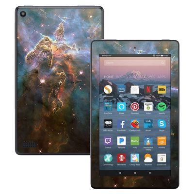 MightySkins Skin Compatible with Amazon Kindle Fire 7 (2017) - Eagle Nebula | Protective, Durable, and Unique Vinyl Decal wrap Cover | Easy to Apply, Remove, and Change Styles | Made in The USA