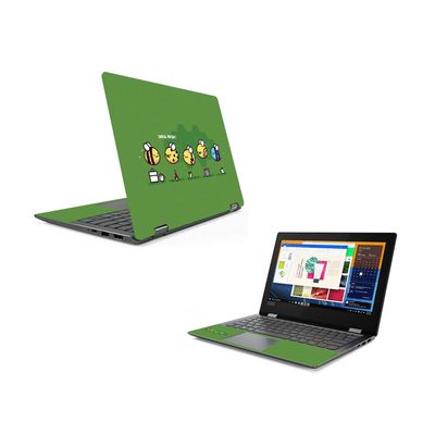 MightySkins Skin Compatible with Lenovo Flex 6 11" (2018) - Casual Friday Bee | Protective, Durable, and Unique Vinyl Decal wrap Cover | Easy to Apply, Remove, and Change Styles | Made in The USA