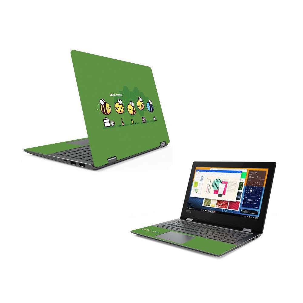 MightySkins Skin Compatible with Lenovo Flex 6 11" (2018) - Casual Friday Bee | Protective, Durable, and Unique Vinyl Decal wrap Cover | Easy to Apply, Remove, and Change Styles | Made in The USA