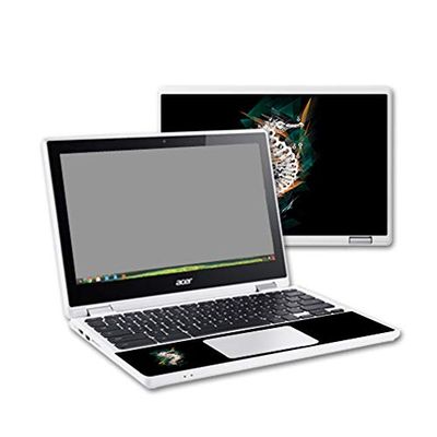 MightySkins Skin Compatible with Acer Chromebook R11 - Sea Shapes | Protective, Durable, and Unique Vinyl Decal wrap Cover | Easy to Apply, Remove, and Change Styles | Made in The USA
