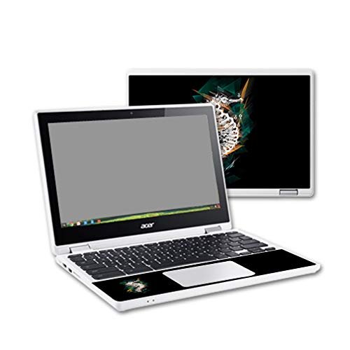 MightySkins Skin Compatible with Acer Chromebook R11 - Sea Shapes | Protective, Durable, and Unique Vinyl Decal wrap Cover | Easy to Apply, Remove, and Change Styles | Made in The USA