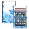 MightySkins Skin Compatible with Amazon Kindle Fire 7 (2017) - Blue Flowers | Protective, Durable, and Unique Vinyl Decal wrap Cover | Easy to Apply, Remove, and Change Styles | Made in The USA view 1