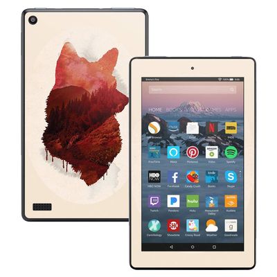 MightySkins Skin Compatible with Amazon Kindle Fire 7 (2017) - Great Escape | Protective, Durable, and Unique Vinyl Decal wrap Cover | Easy to Apply, Remove, and Change Styles | Made in The USA
