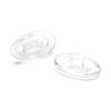 ToughAsNails Clear Replacement Nose Pad Pieces for Oakley W Square Wire/Square Wire 2.0/Square Wire 3.0/Square Whisker/Square Wire/Big Square Wire/Square Wire 2 2014 Sunglasses view 3