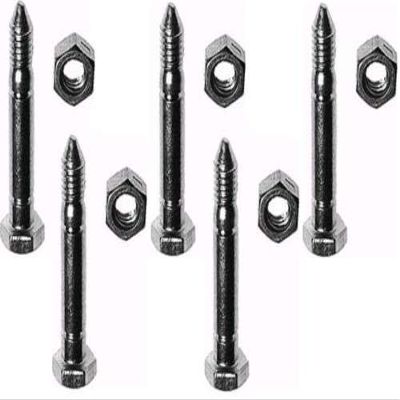 yan (5) Shear PINS & Bolts for John Deere AM122156 AM136890 Snowthrowers Snowblowers