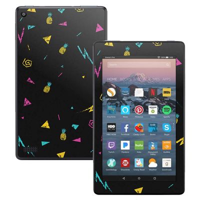 MightySkins Skin Compatible with Amazon Kindle Fire 7 (2017) - Magic Pineapple | Protective, Durable, and Unique Vinyl Decal wrap Cover | Easy to Apply, Remove, and Change Styles | Made in The USA