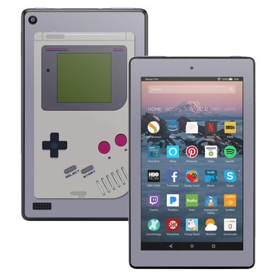MightySkins Skin Compatible with Amazon Kindle Fire 7 (2017) - Game Kid | Protective, Durable, and Unique Vinyl Decal wrap Cover | Easy to Apply, Remove, and Change Styles | Made in The USA