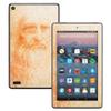 MightySkins Skin Compatible with Amazon Kindle Fire 7 (2017) - Red Chalk Man Portrait | Protective, Durable, and Unique Vinyl Decal wrap Cover | Easy to Apply, Remove | Made in The USA view 1