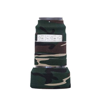 LensCoat Cover Camouflage Neoprene Camera Lens Cover Protection Sony FE 70-200mm f/4 G OSS, Forest Green (lcso702004fg)