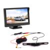 wepeculior Car Parking Assistant System Kit,5 Inch TFT LCD Screen Car Monitor HD Car Reversing Parking Monitor with 170 Degree Wide Angle Waterproof Car Rearview Parking Camera view 1