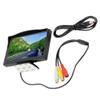wepeculior Car Parking Assistant System Kit,5 Inch TFT LCD Screen Car Monitor HD Car Reversing Parking Monitor with 170 Degree Wide Angle Waterproof Car Rearview Parking Camera view 4
