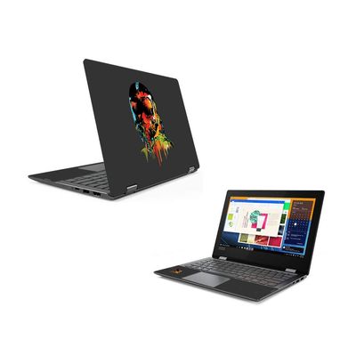MightySkins Skin Compatible with Lenovo Flex 6 11" (2018) - Melting Mask | Protective, Durable, and Unique Vinyl Decal wrap Cover | Easy to Apply, Remove, and Change Styles | Made in The USA