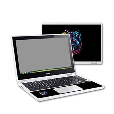 MightySkins Skin Compatible with Acer Chromebook R11 - Tight Tiger | Protective, Durable, and Unique Vinyl Decal wrap Cover | Easy to Apply, Remove, and Change Styles | Made in The USA