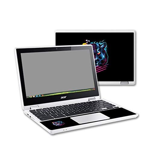 MightySkins Skin Compatible with Acer Chromebook R11 - Tight Tiger | Protective, Durable, and Unique Vinyl Decal wrap Cover | Easy to Apply, Remove, and Change Styles | Made in The USA