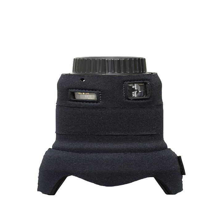 LensCoat Cover Neoprene Lens Cover Protection Nikon 24mm F/1.8G ED AF-S Wide Angle Lens, Black (lcn2418bk)