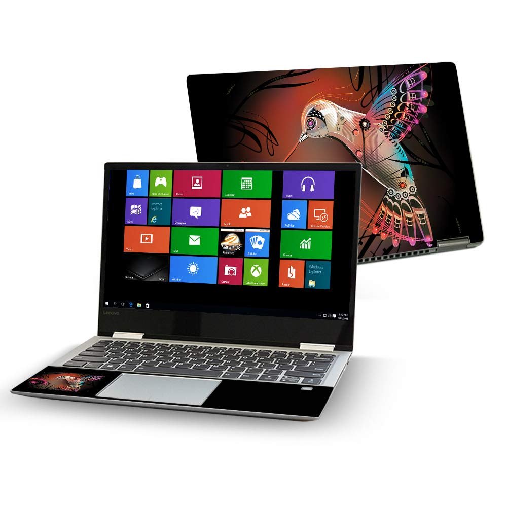 MightySkins Skin Compatible with Lenovo Yoga 720 13" (2017) - Cyborg Nature | Protective, Durable, and Unique Vinyl Decal wrap Cover | Easy to Apply, Remove, and Change Styles | Made in The USA
