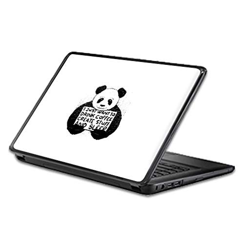 Universal Fit MightySkins Skin Compatible with Any 15" Screen Laptop - I Just Want to | Protective, Durable, and Unique Vinyl Decal wrap Cover | Easy to Apply, Remove | Made in The USA