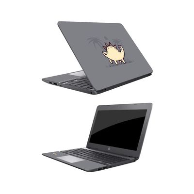 MightySkins Skin Compatible with HP Chromebook 11.6" (2018) - Stego Pizza | Protective, Durable, and Unique Vinyl Decal wrap Cover | Easy to Apply, Remove, and Change Styles | Made in The USA