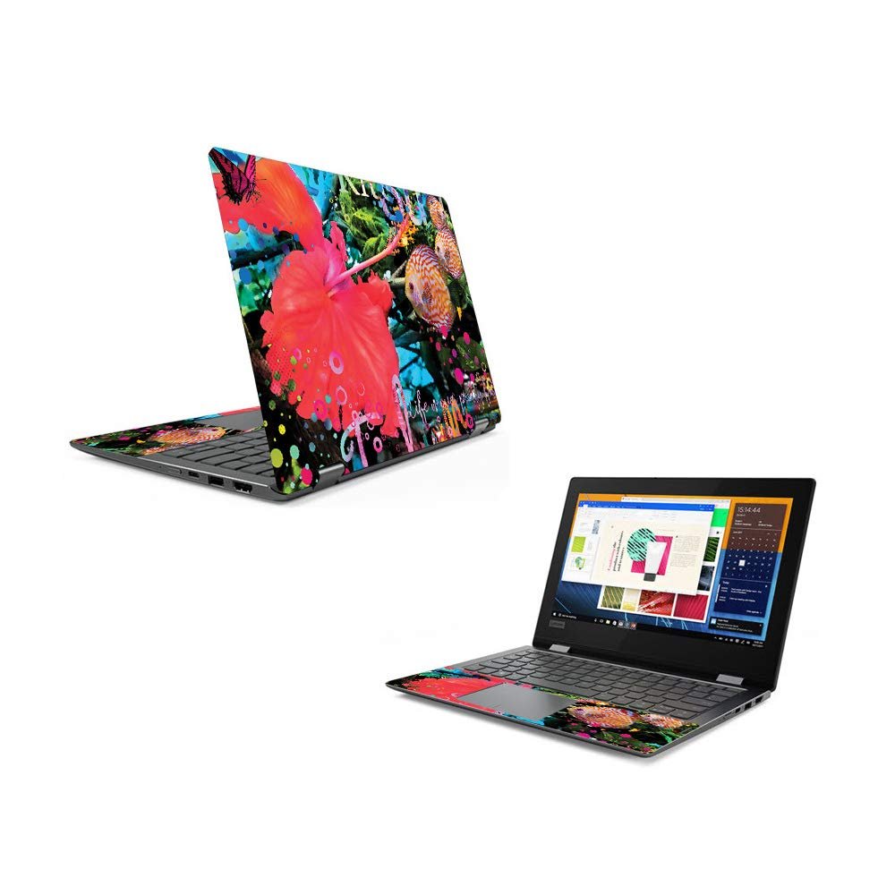 MightySkins Skin Compatible with Lenovo Flex 6 11" (2018) - Trippy Ocean | Protective, Durable, and Unique Vinyl Decal wrap Cover | Easy to Apply, Remove, and Change Styles | Made in The USA