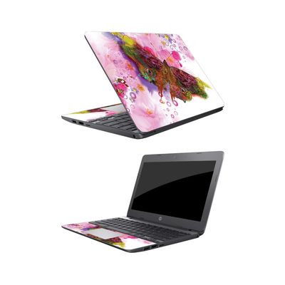 MightySkins Skin Compatible With HP Chromebook 11.6" (2018) - Hippie Butterfly | Protective, Durable, and Unique Vinyl Decal wrap cover | Easy To Apply, Remove, and Change Styles | Made in the USA