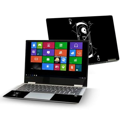 MightySkins Skin Compatible With Lenovo Yoga 720 13" (2017) - Death Card | Protective, Durable, and Unique Vinyl Decal wrap cover | Easy To Apply, Remove, and Change Styles | Made in the USA