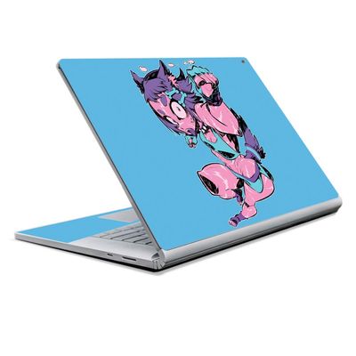 MightySkins Skin Compatible With Microsoft Surface Book 2 13" (2017) - Canine Girl | Protective, Durable, and Unique Vinyl Decal wrap cover | Easy To Apply, Remove, and Change Styles | Made in the USA