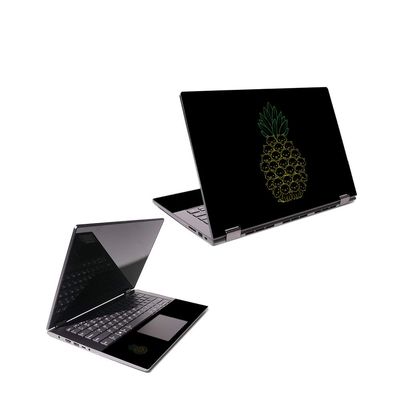 MightySkins Skin Compatible with Lenovo Flex 6 14" (2018) - Cat Pineapple | Protective, Durable, and Unique Vinyl Decal wrap Cover | Easy to Apply, Remove, and Change Styles | Made in The USA