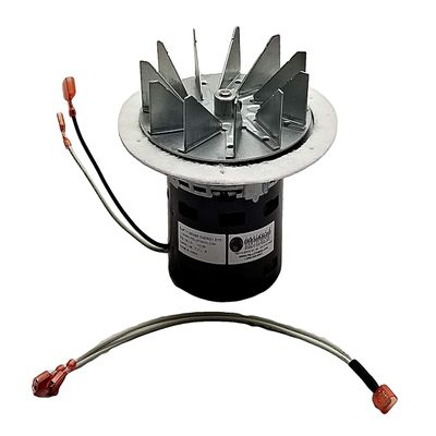 Englander Combustion Blower Exhaust Fan Motor, Direct Replacement, Fits 25-PDVC 55-SHP10 25-PDV 25-PAH 25PDVC 55-SHP10L 55-SHP22 25-EP & More PU-076002B