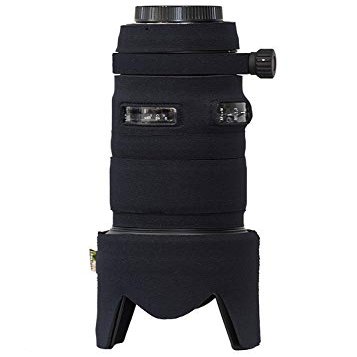 LensCoat Cover Camouflage Neoprene Camera Lens Cover Protection Sigma 50-150 F2.8 OS, Black (lcs50150osbk)