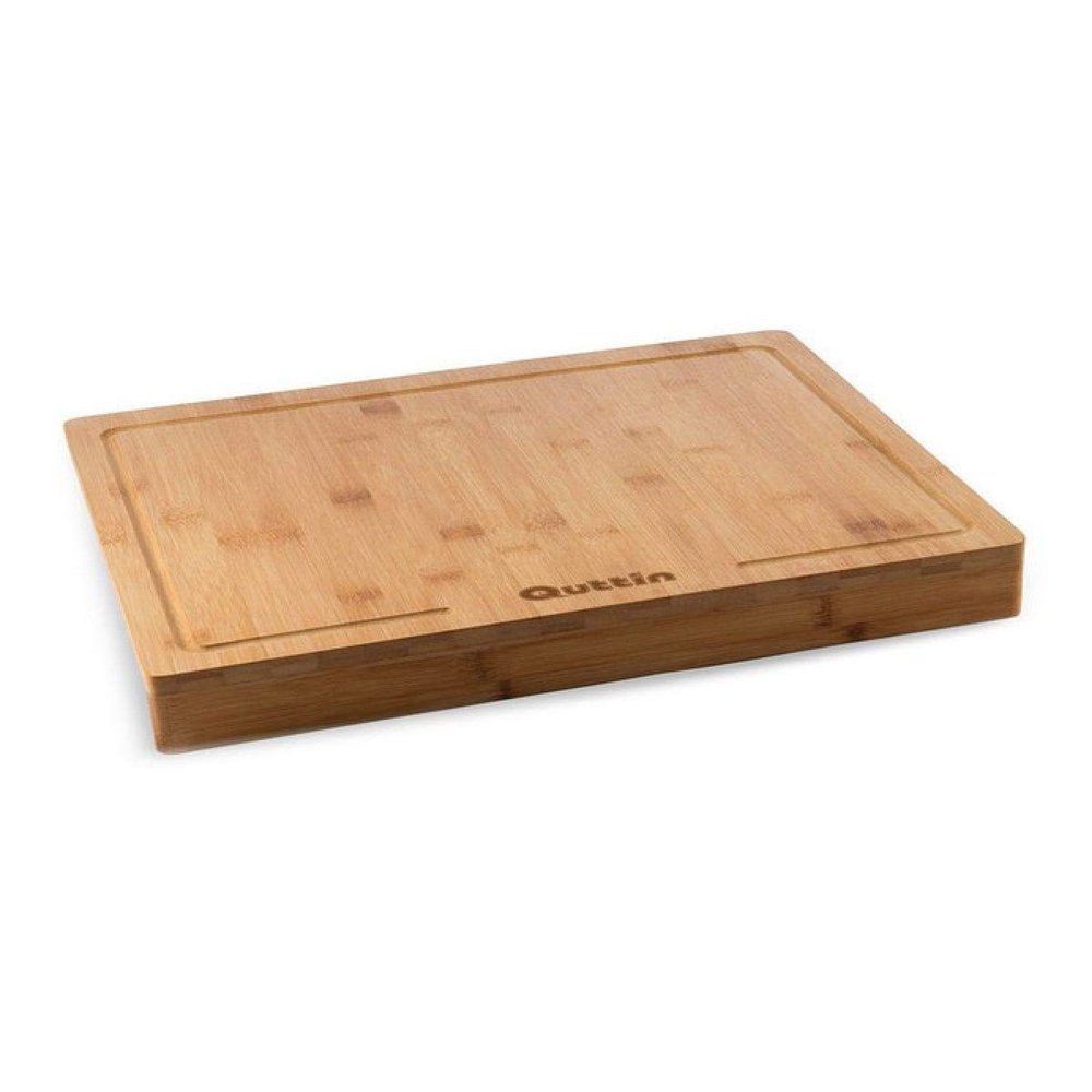 Quttin Bamboe Snijplank voor het aanrecht - 45 x 35 x 1,2 cm