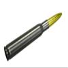 VMS Racing 50 Caliber GUNMETAL 24 KT CARAT GOLD TIP BULLET ANTENNA in Heavy Gauge CNC Machined Billet Aluminum Short Compatible with Toyota Tacoma 95-19 1995-2019 view 2
