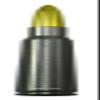 VMS Racing 50 Caliber GUNMETAL 24 KT CARAT GOLD TIP BULLET ANTENNA in Heavy Gauge CNC Machined Billet Aluminum Short Compatible with Toyota Tacoma 95-19 1995-2019 view 4
