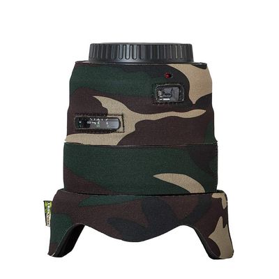 LensCoat lc352fg Camouflage Neoprene Lens Cover Protection Canon 35mm Ii F1.4, Forest Green