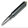 VMS Racing 50 Caliber Gunmetal Gunmetal TIP Bullet Antenna in Heavy Gauge CNC Machined Billet Aluminum Short Compatible with Toyota Tacoma 95-15 1995-2015 view 2