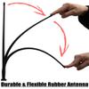 AntennaMastsRus - Marine Black AM-FM Rubber Ducky 15 Inch Antenna Kit - for ATV, Boat, Camper, Go Kart, Motorhome, Pontoon, RV, Sailboat, Tractor, Trailer, UTV, Yacht view 3