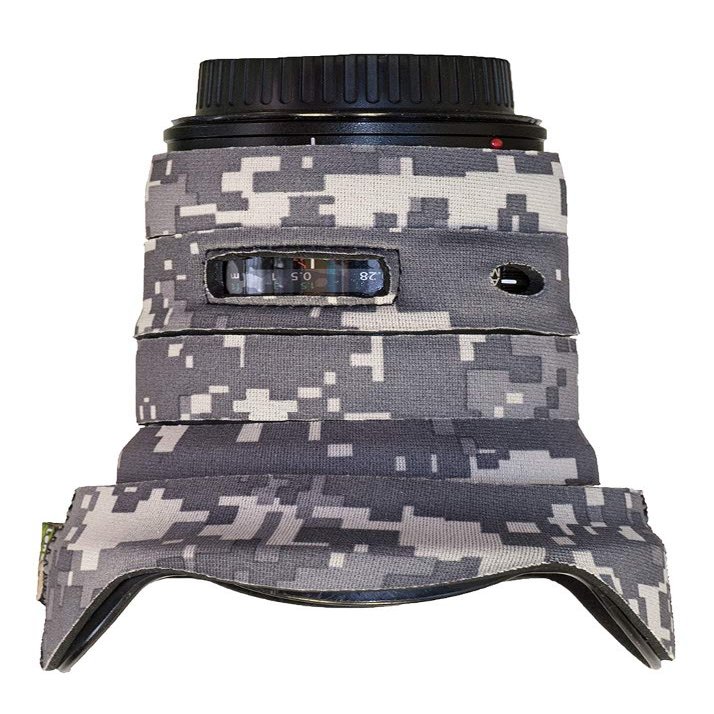 LensCoat Cover Camouflage Neoprene Lens Cover Protection Canon 17-40 F/4, Digital Camo (lc1740dc)