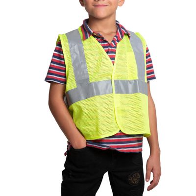 JORESTECH High Visibility Safety Vest with Reflective Strips and Velcro