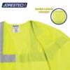 JORESTECH High Visibility Safety Vest with Reflective Strips and Velcro view 4