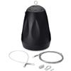 Pure Resonance Audio PD6 6.5" Weather-Resistant Pendant Speakers with Installation Wire - (4 Speakers, Black) view 2