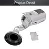 Othmro Fake Security Camera Plastic Dummy Camera CCTV Solar Powered Surveillance System for Home Outdoor Indoor Protect Your Homes,Retail Shops and Business Silver 4Pcs view 3