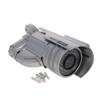 Othmro Fake Security Camera Plastic Dummy Camera CCTV Solar Powered Surveillance System For Home Outdoor Indoor Protect Your Homes,Retail Shops And Business Silver 2Pcs view 1