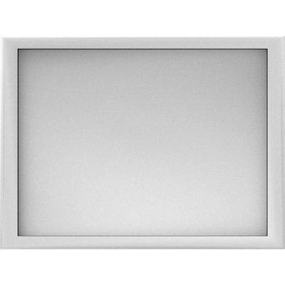 2" W x 1 2" H x 1/4" P Petite Reading Square Rosette