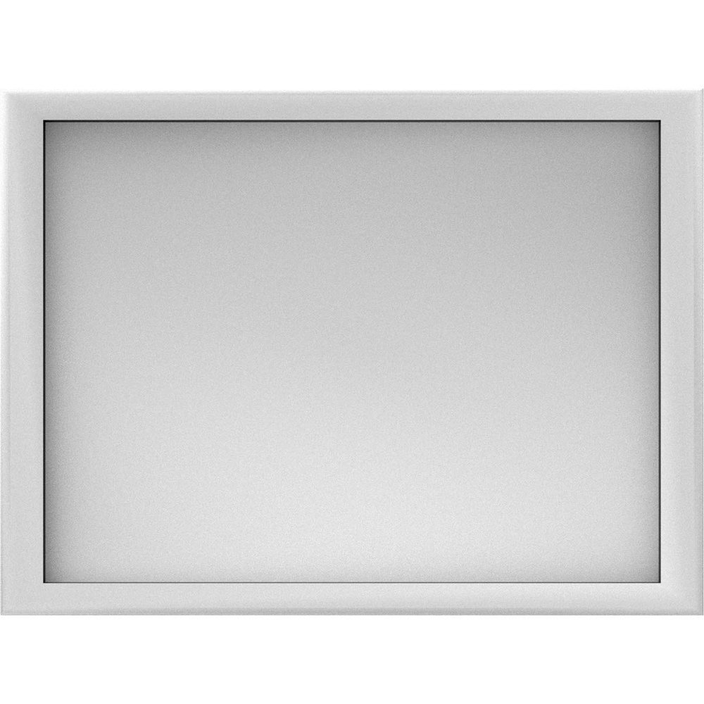 2" W x 1 2" H x 1/4" P Petite Reading Square Rosette