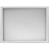 2" W x 1 2" H x 1/4" P Petite Reading Square Rosette view 1