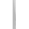 Ekena Millwork ROSC080X040REDUF 8" W x 4" H x 5/8" P Jumbo Reading Square Rosette, Medium, White view 3