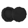 Linkidea Fabric Headphones Ear Cover, Washable Sanitary Earpads Protectors for Gym, Gaming, 2 Pairs Cloth Sweat Cover for Headphones Ear Cups (Size Large, Dark Grey) view 4