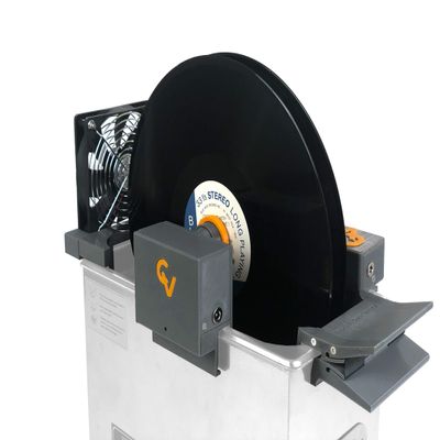 CleanerVinyl EasyOne Audiophile Kit: Ultrasonic Vinyl Record Cleaner. 2 Records Per Batch. Integrated Cleaning Fluid Filtration. Never Handle a Wet Record.