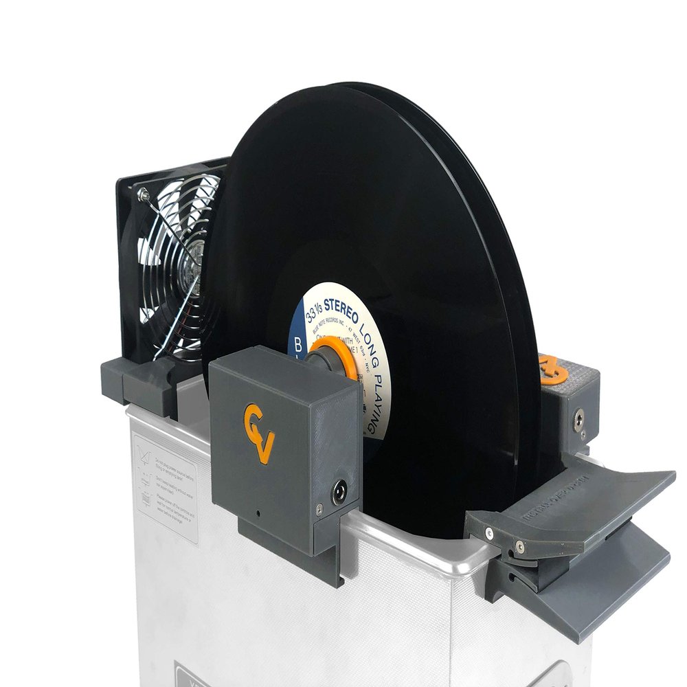 CleanerVinyl EasyOne Audiophile Kit: Ultrasonic Vinyl Record Cleaner. 2 Records Per Batch. Integrated Cleaning Fluid Filtration. Never Handle a Wet Record.