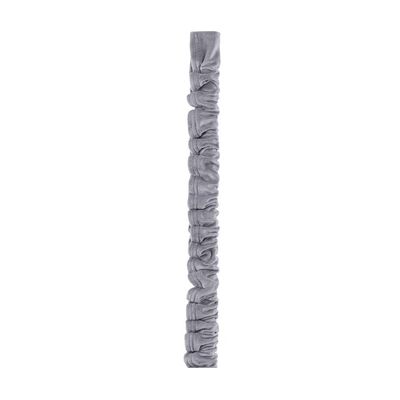 Chandelier Chain Cover Cord Cover 6 Feet,Flannelette Fabric Cord Covers for Chandelier Wire Protector and Deco(Gray)